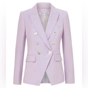 VERONICA BEARD (NWT $748)  DICKEY MILLER JACKET SOFT LILAC SIZE 8
